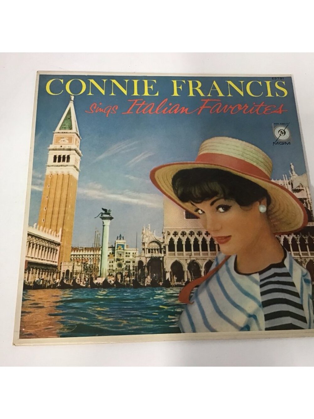A40 Connie Francis: Sings Italian Favorites 1959 MGM Records E3791 Pop Vinyl